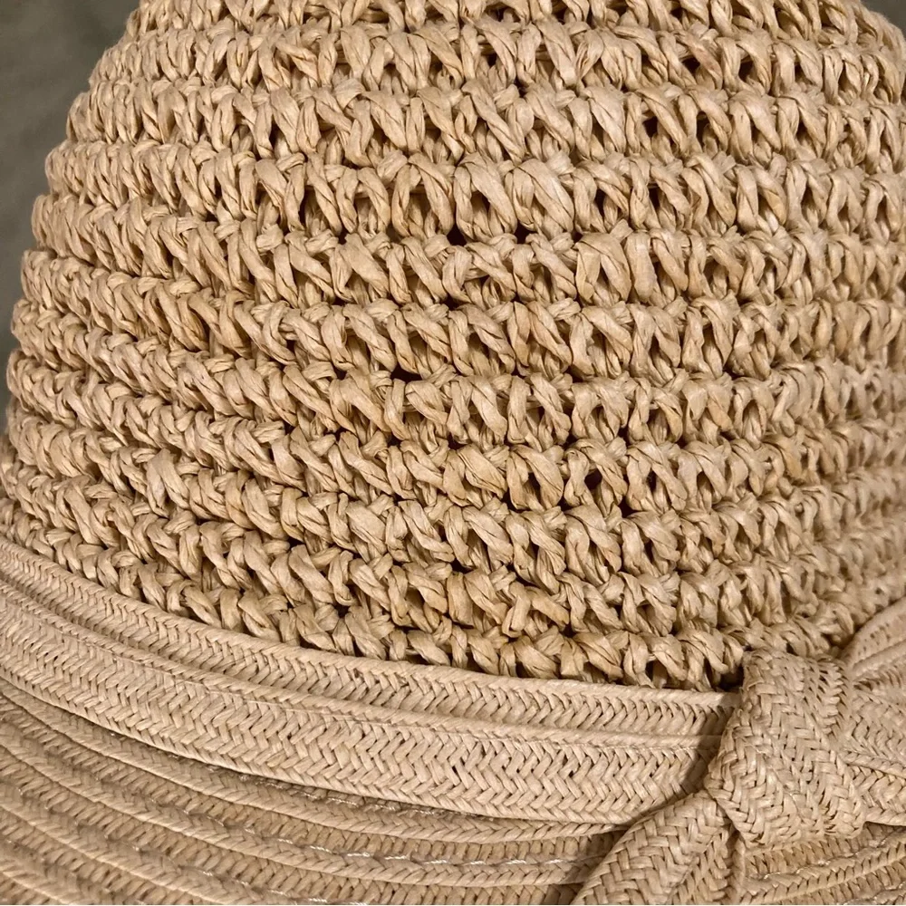 NWOT Unbranded Vintage Sun Hat - Picture 4 of 9